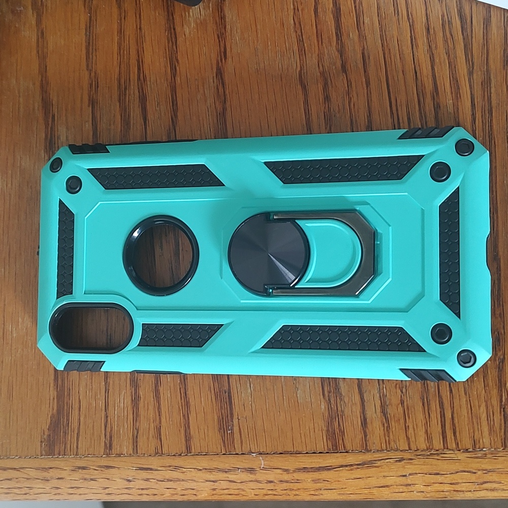iPhone X case and 2 screen protectors